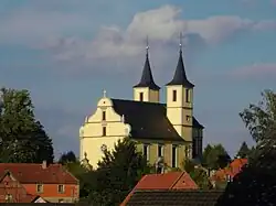 Die Pfarrkirche in Büchold