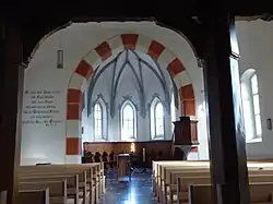 Chor der Kirche Frümsen