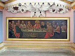 Bild in der Predella