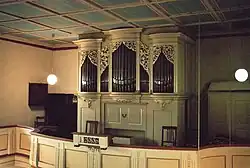 Göthel-Orgel in der Kirche Simselwitz