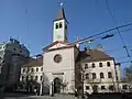 Erlöserkirche und Redemptoristinnenkloster