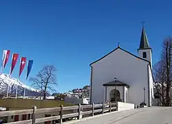 Vom Kirchplatz gesehen