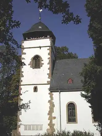 Wehrturm der Kirche
