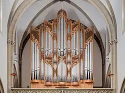 Orgelprospekt der Schukeorgel in Herz-Jesu Bad Kissingen