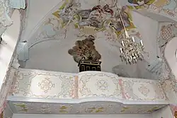 Empore und Orgelpositiv