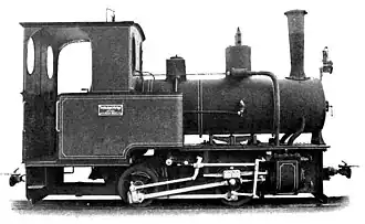Eine O&K-Lok der Bauart, der auch die kkStB A entsprach