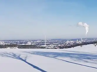 Die Klaffenbacher Höhe ist ein Berg im Erzgebirge und die höchste Erhebung in Chemnitz