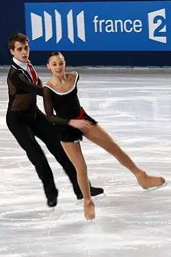 Bidař und Kadlecová bei der Trophée Eric Bompard 2010