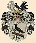 Stammwappen derer von Klebeck im Baltischen Wappenbuch[8]