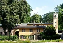 Gesamtansicht des Wirtschaftshofes von Süden