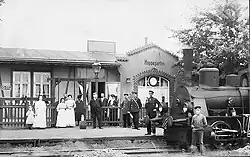 Kleinbahnhof Hoppegarten 1908