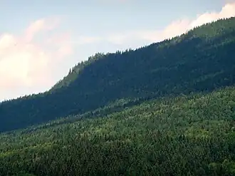 Der Kleine Falkenstein von Oberlindbergmühle aus