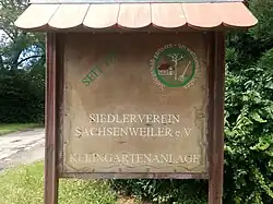 Kleingartenanlage des Siedlervereins