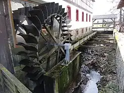 Historisches Wasserrad