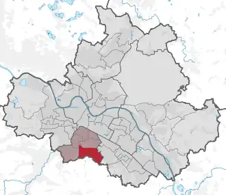 Lage des statistischen Stadtteils Kleinpestitz/Mockritz in Dresden