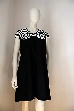 Badekleid aus dem Besitz Emilie Flöges, Entwurf: Salon Schwestern Flöge (um 1910)