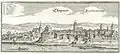 Klingnau in der Topographia Helvetiae von Matthäus Merian 1642