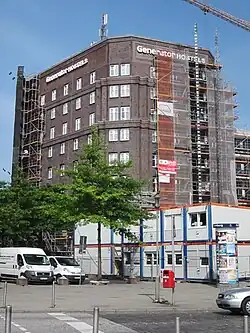 Klockmannhaus während des Umbaus 2011