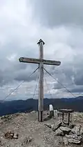 Gipfelkreuz auf dem Klomnock