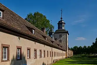 Corvey, westlicher Wirtschaftstrakt