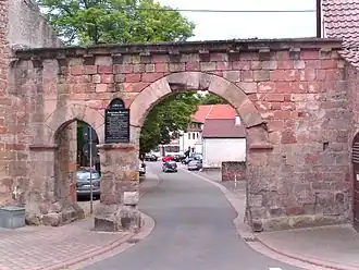Höninger Klosterportal heute