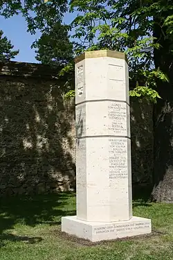 Stauferstele in Klosterneuburg, Österreich (2009)