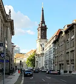 Klosterstraße mit Parochialkirche