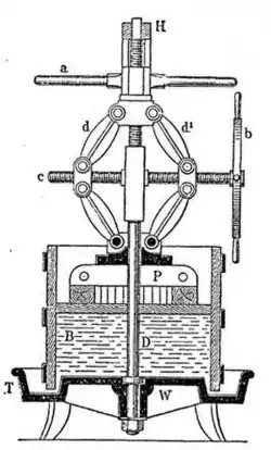 Manuell zu bedienende Kniehebelpresse