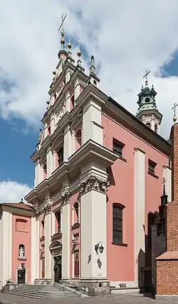 Blick von der Świętojańskastraße