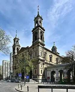 Blick vom Plac Grzybowski