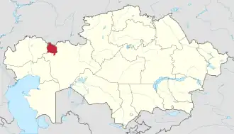 Lage in Kasachstan