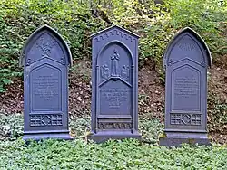 Grabstätte von Franz Gerhard Wegeler, seiner Gattin Eleonore und ihrer Tochter Helena