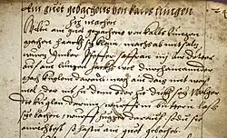 Rezept 99 Ein gůet gebachens von kalbs lůngen zů machen Wiltů ain gůet gepachens von kalbs lůngen machen, haackh ſy klain, machs ab mit ſaltz, wůrz Ymber, pfeffer, ſaffran, iiij Air dotter aůf ain lůngen, hackhs wol durchainannder, mach kůglein daraůs, mach ein daig mit weiß mel, der nit zů dinn oder zů dickh ſey. Welger die kůglein darinn, wůrffs in bủttern, laß ſýe bachen, wůrff Zůgger daraůf. ſodů ſie anrichteſt ſo hastů ain gůet gebaches.