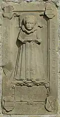 Epitaph für Anna Katharina Greck von Kochendorf († 1604), an der südlichen Innenwand