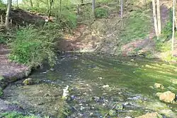 Oberer Quellaustritt