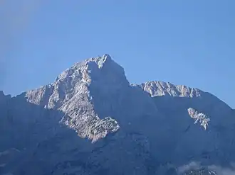 Kočna von Nordosten (Jenkova planina) gesehen