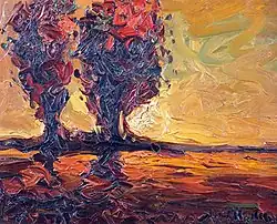 Landschaft mit Bäumen