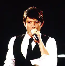 Koen Wauters bei einem Konzert in Antwerpen, 2005