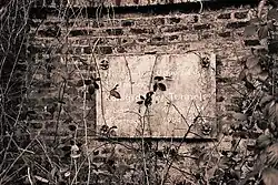 Gedenktafel am ehemaligen Ostportal des Königsdorfer Tunnels