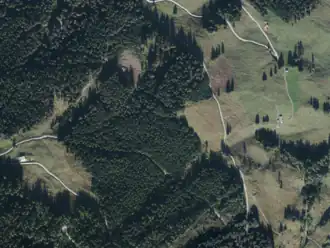 Kokaseralm aus der Vogelperspektive