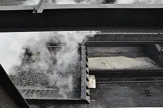 Im Nassverfahren gelöschter Koks