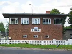 Bahnhof von Rzepin, Stellwerk.