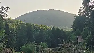 Der Kolli von Osten, gesehen von Breitenbach