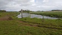 Kongeå südlich des Ortes Tobøl