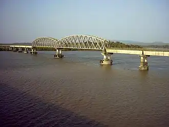 Brücke über den Zuari, Goa (1319 m)