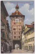 Fotochromdruck-Ansichtskarte (Konstanz, um 1910)