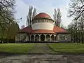 Trauerhalle mit Krematorium auf dem Hauptfriedhof in Konstanz (1919)