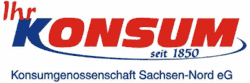 Logo der Konsumgenossenschaft Sachsen Nord eG