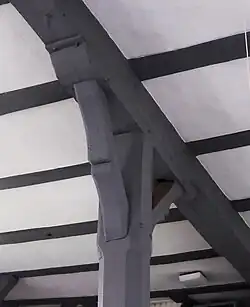 Kopfband mit Sattelholz, 17. Jahrhundert (Kapelle Bonaforth)