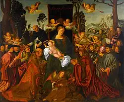 Eine frühe, noch in Venedig angefertigte, Kopie.